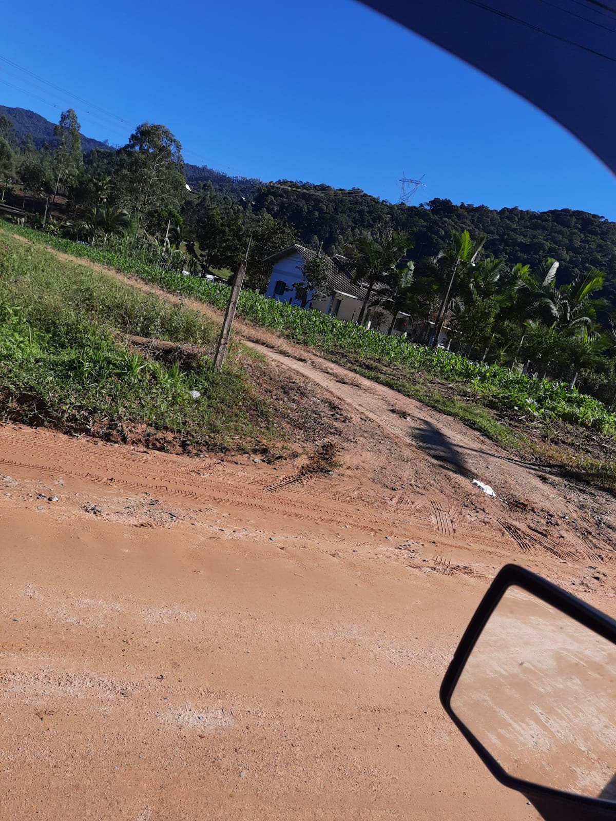 Sítio/terreno 4.680m² com rancho - Bairro Moura, Canelinha